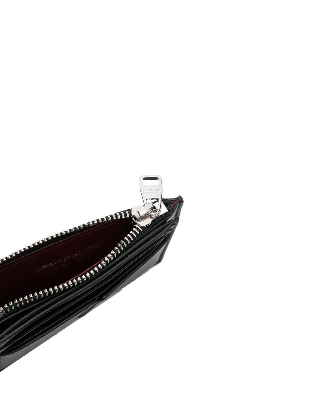 ALEXANDER MCQUEEN Mini Coin Zip Holder