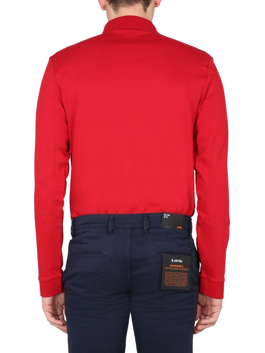 BOSS Classic Embroidered Logo Polo for Men