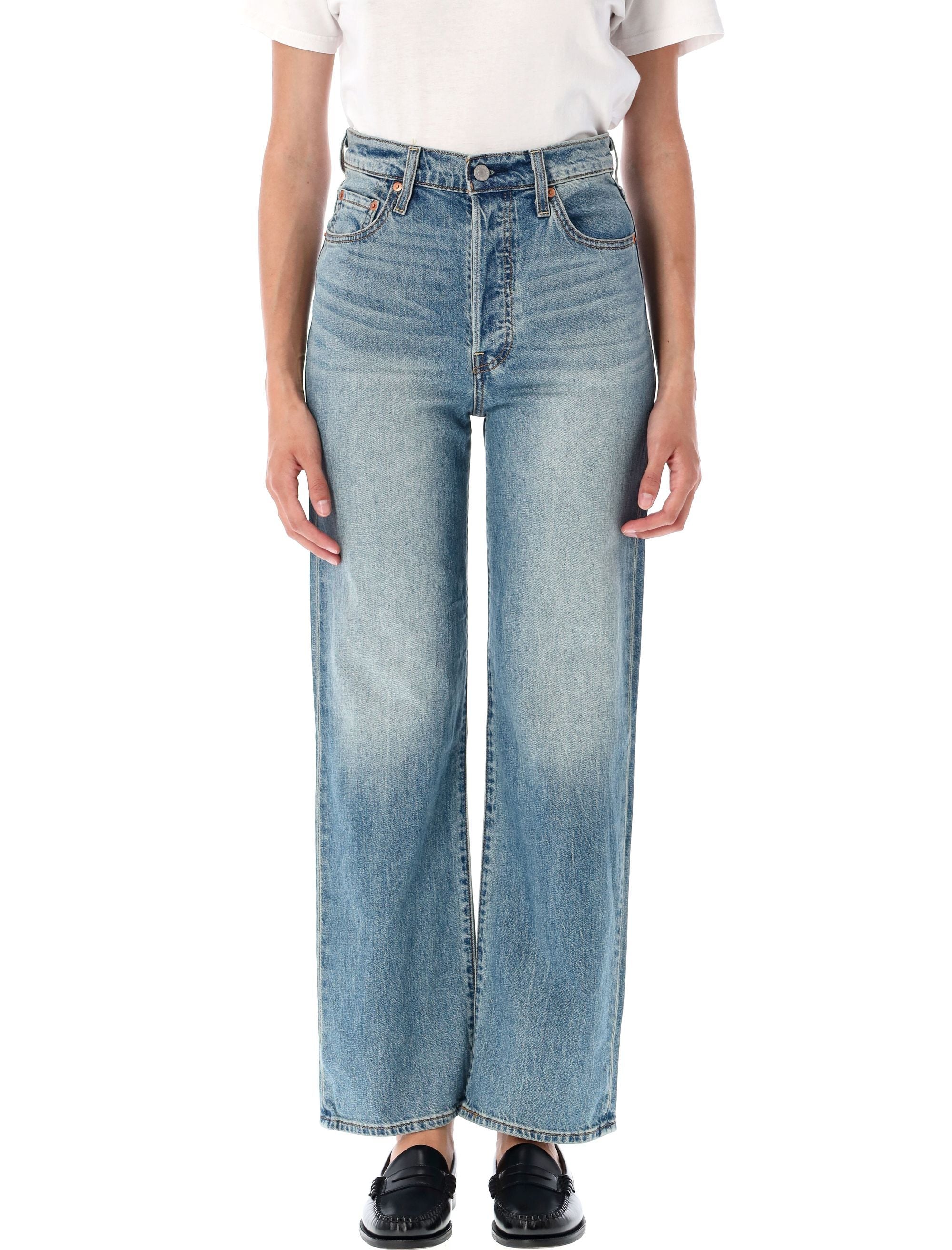 LEVI'S Super High-Rise Ribcage Straight Ankle Jeans - Size 26