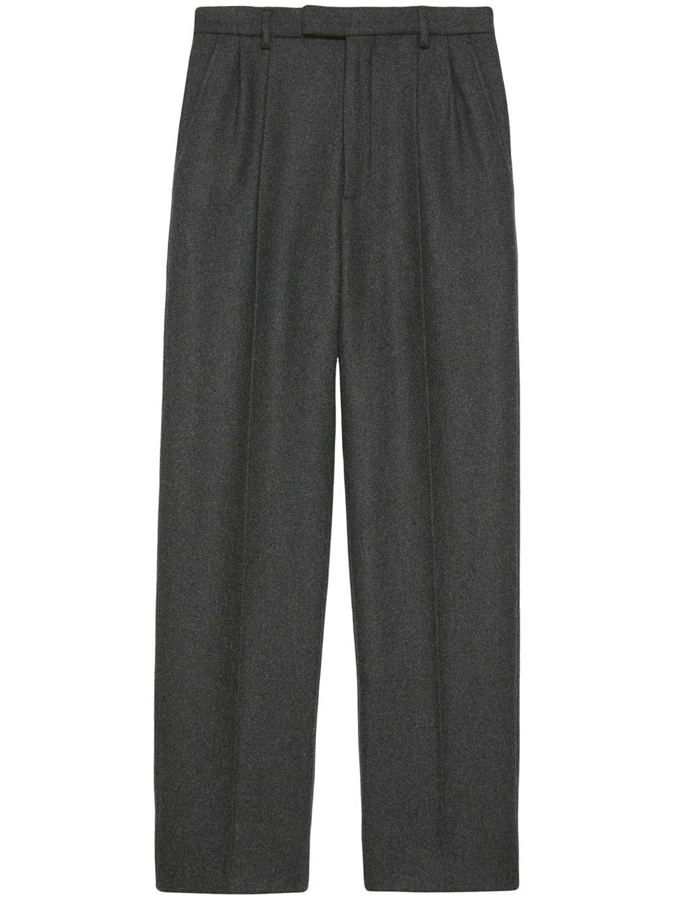 GUCCI Luxurious Wool-Cashmere Trousers for Men - FW25