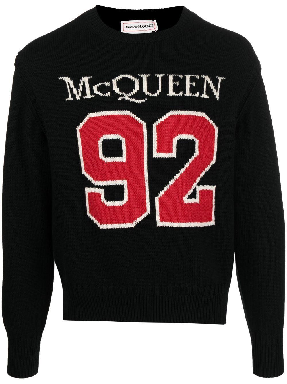 ALEXANDER MCQUEEN Long Sleeve Knit Top