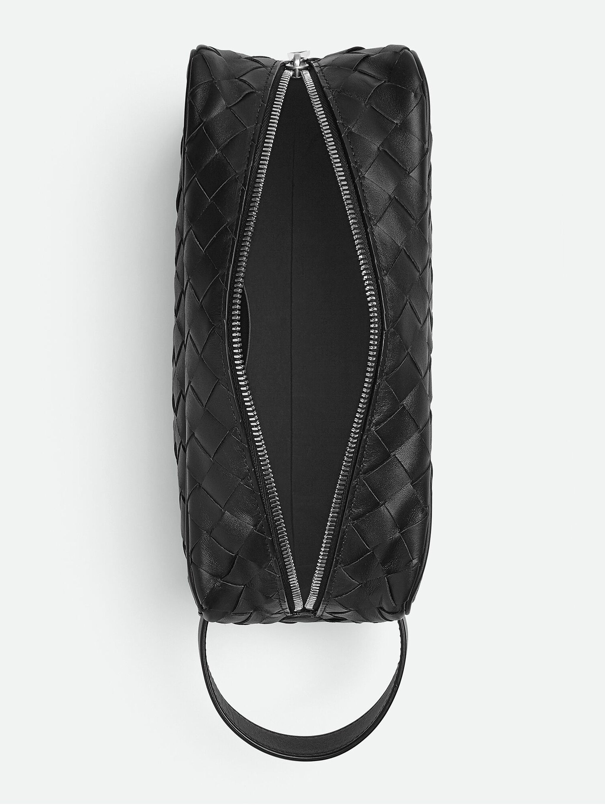 BOTTEGA VENETA Intrecciato Travel Pouch Handbag - 13x26x10 cm