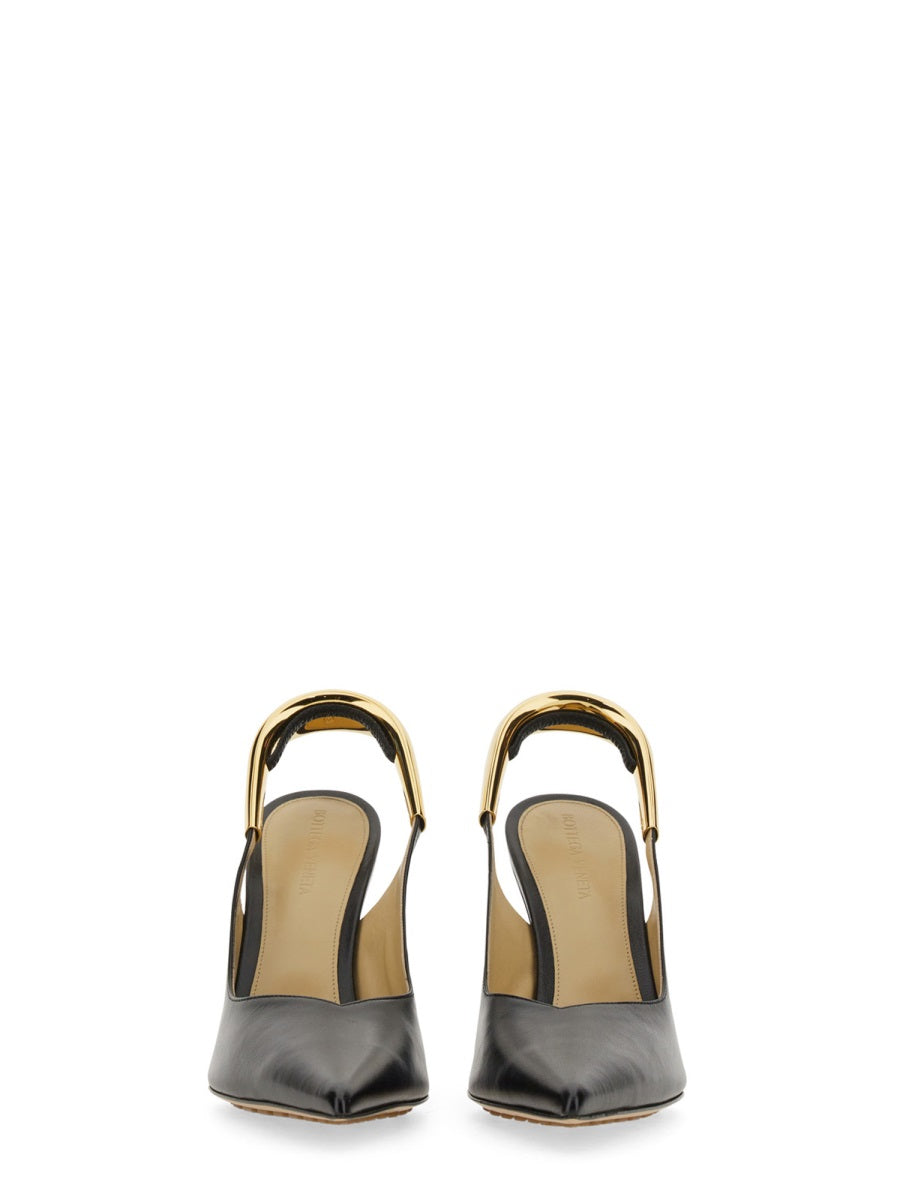 BOTTEGA VENETA Pointed Slingback Pumps with 10 cm Heel