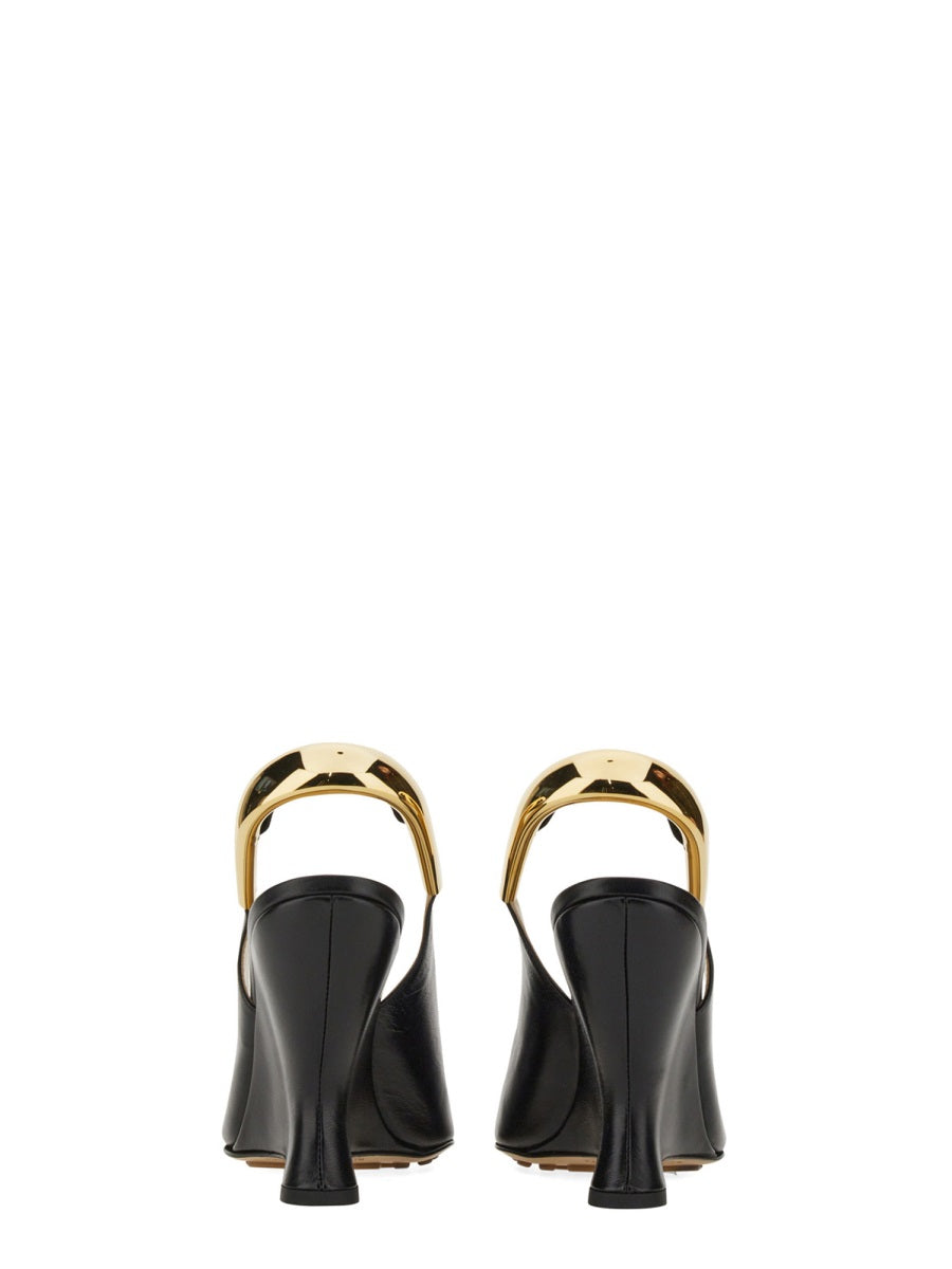 BOTTEGA VENETA Pointed Slingback Pumps with 10 cm Heel