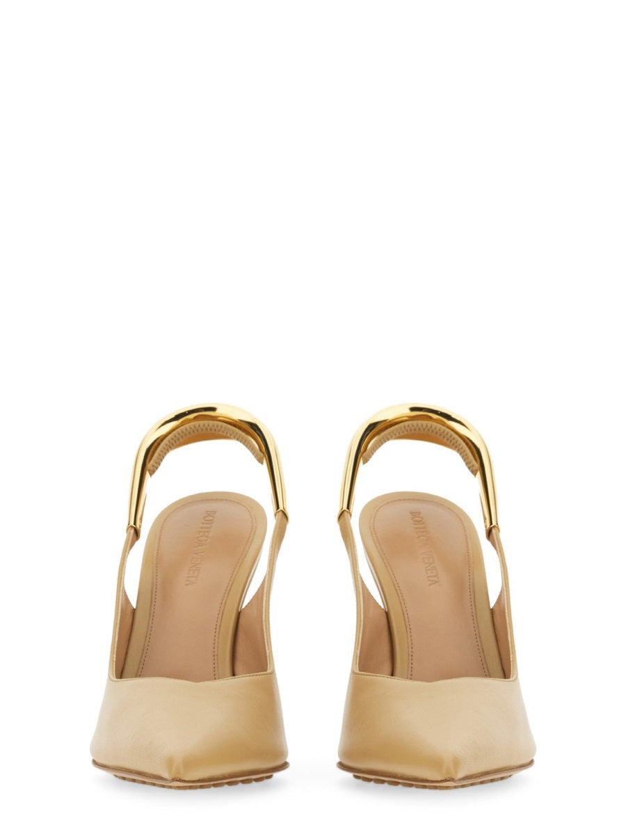 BOTTEGA VENETA Pointed Slingback Pumps with 10 cm Heel