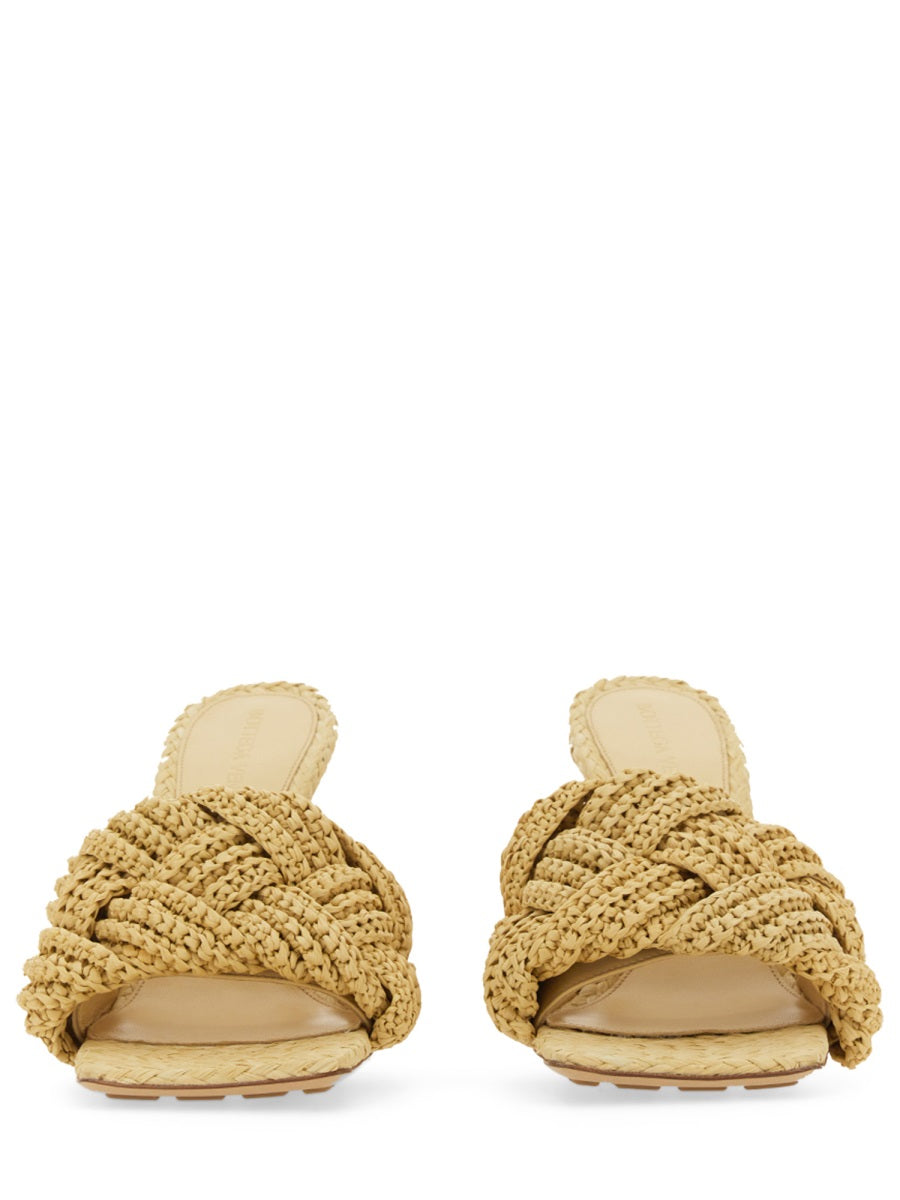 BOTTEGA VENETA Flat LIDO Sandals with 9 cm Heel for Women