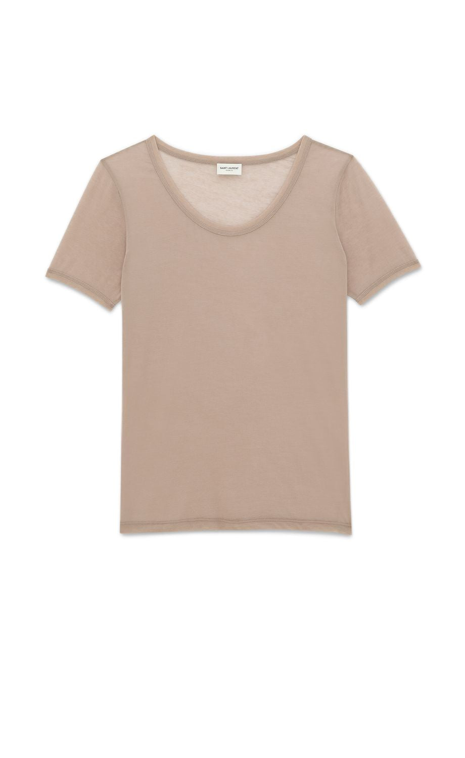 SAINT LAURENT Men's Round Neck Classic T-Shirt