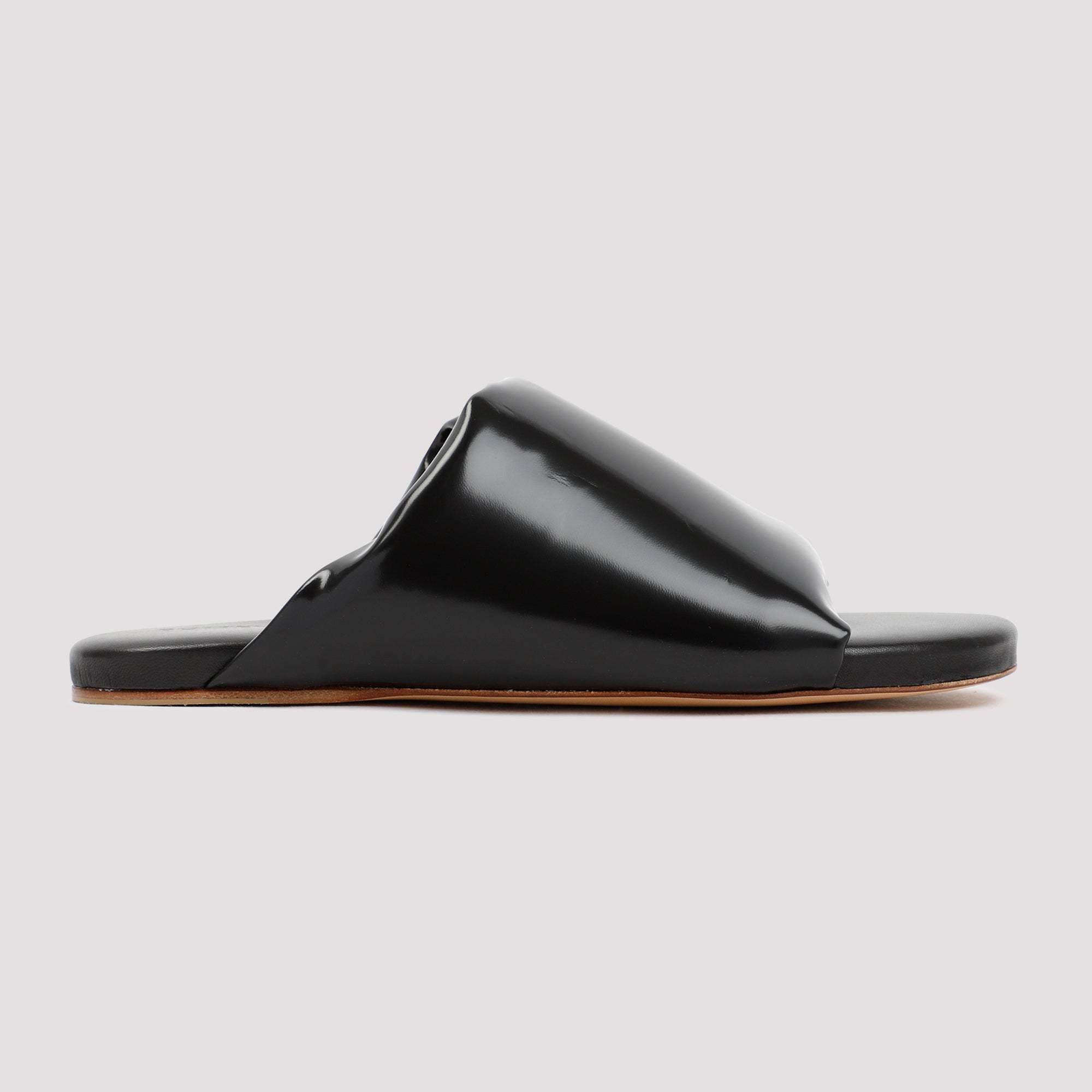 BOTTEGA VENETA Luxury Nappa Leather Cushion Sandals for Women