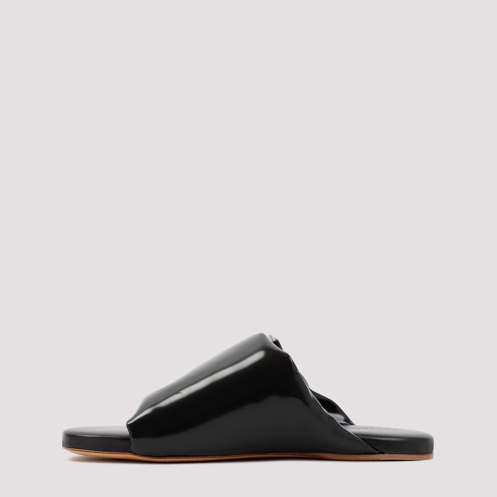 BOTTEGA VENETA Luxury Nappa Leather Cushion Sandals for Women