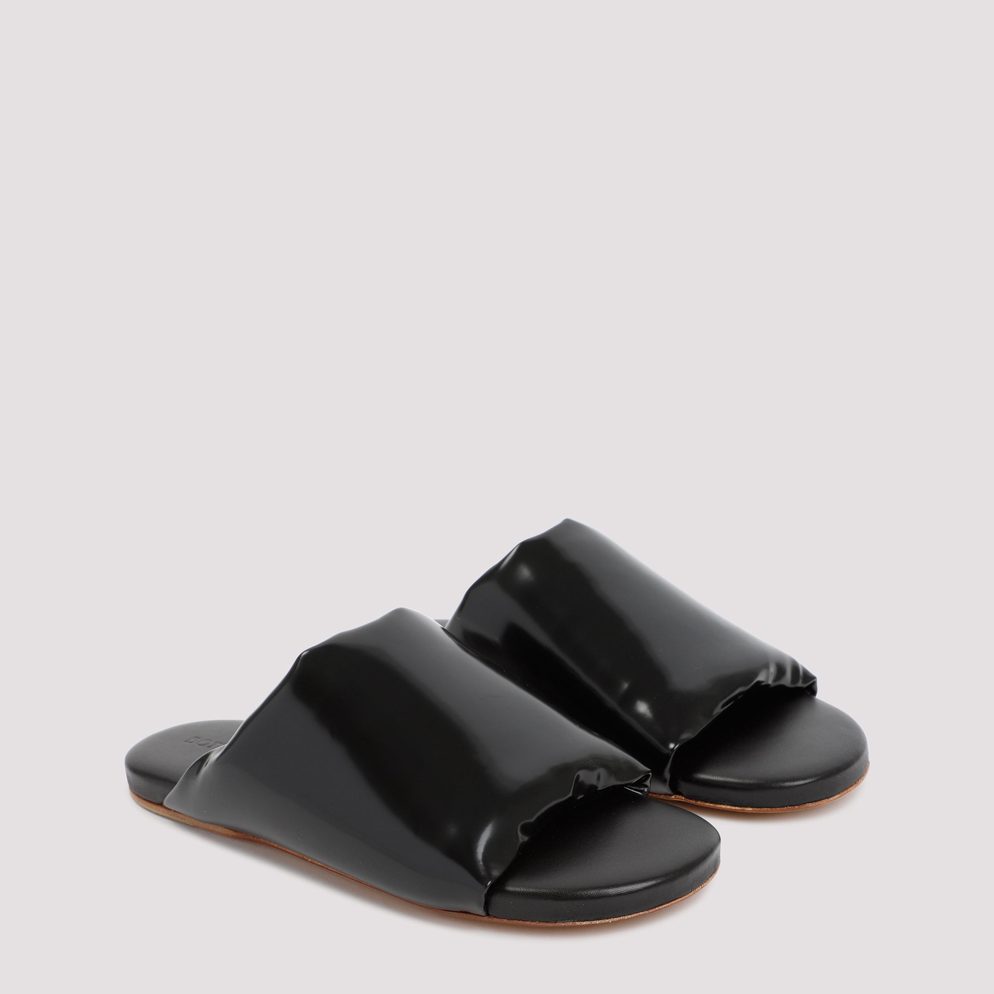 BOTTEGA VENETA Luxury Nappa Leather Cushion Sandals for Women