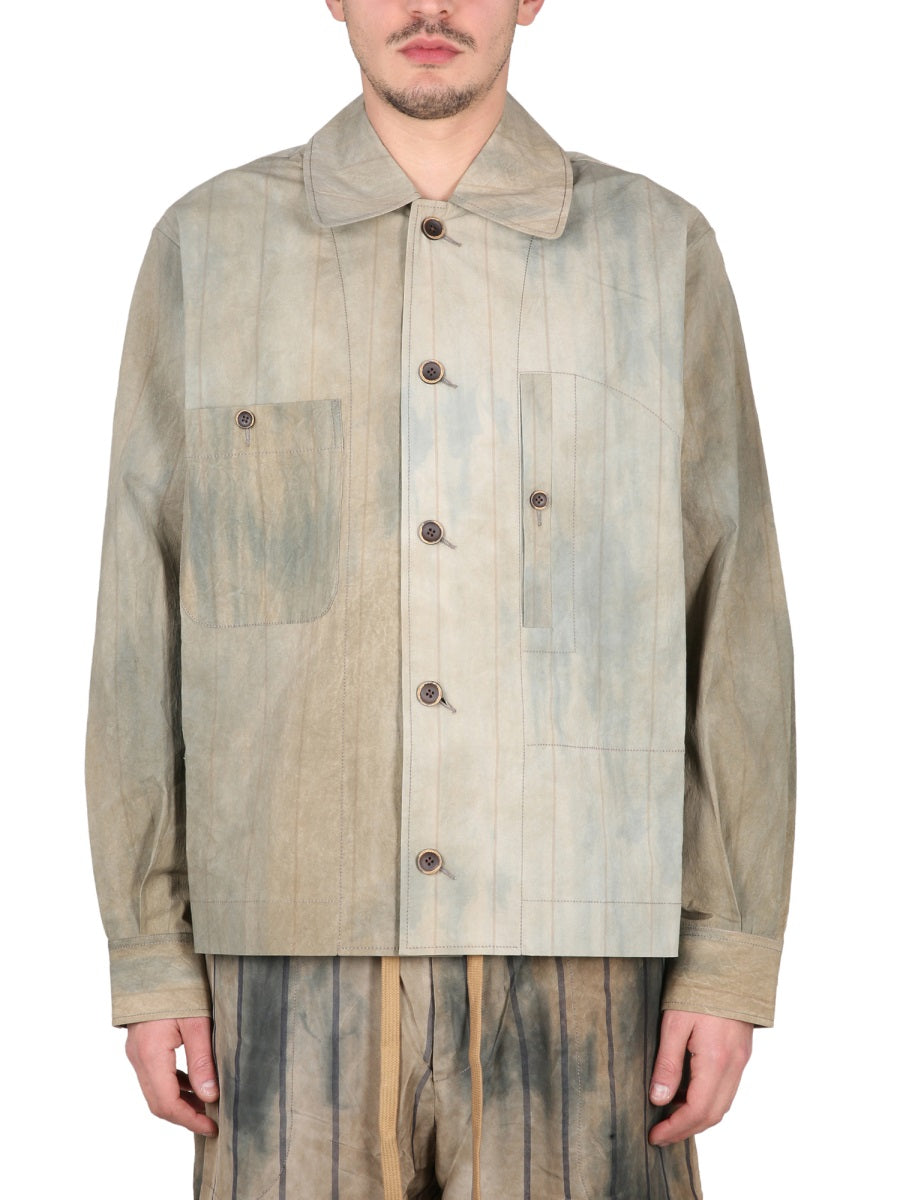 UMA WANG Juror Jacket - Classic Collar for Men - SS23