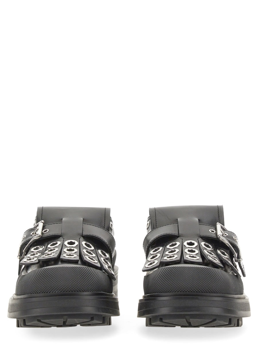 ALEXANDER MCQUEEN Studded Loafer with 4.5 cm Sole