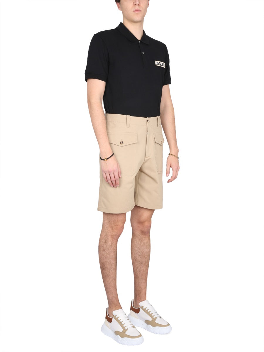 ALEXANDER MCQUEEN Men's Bermuda Cargo Shorts