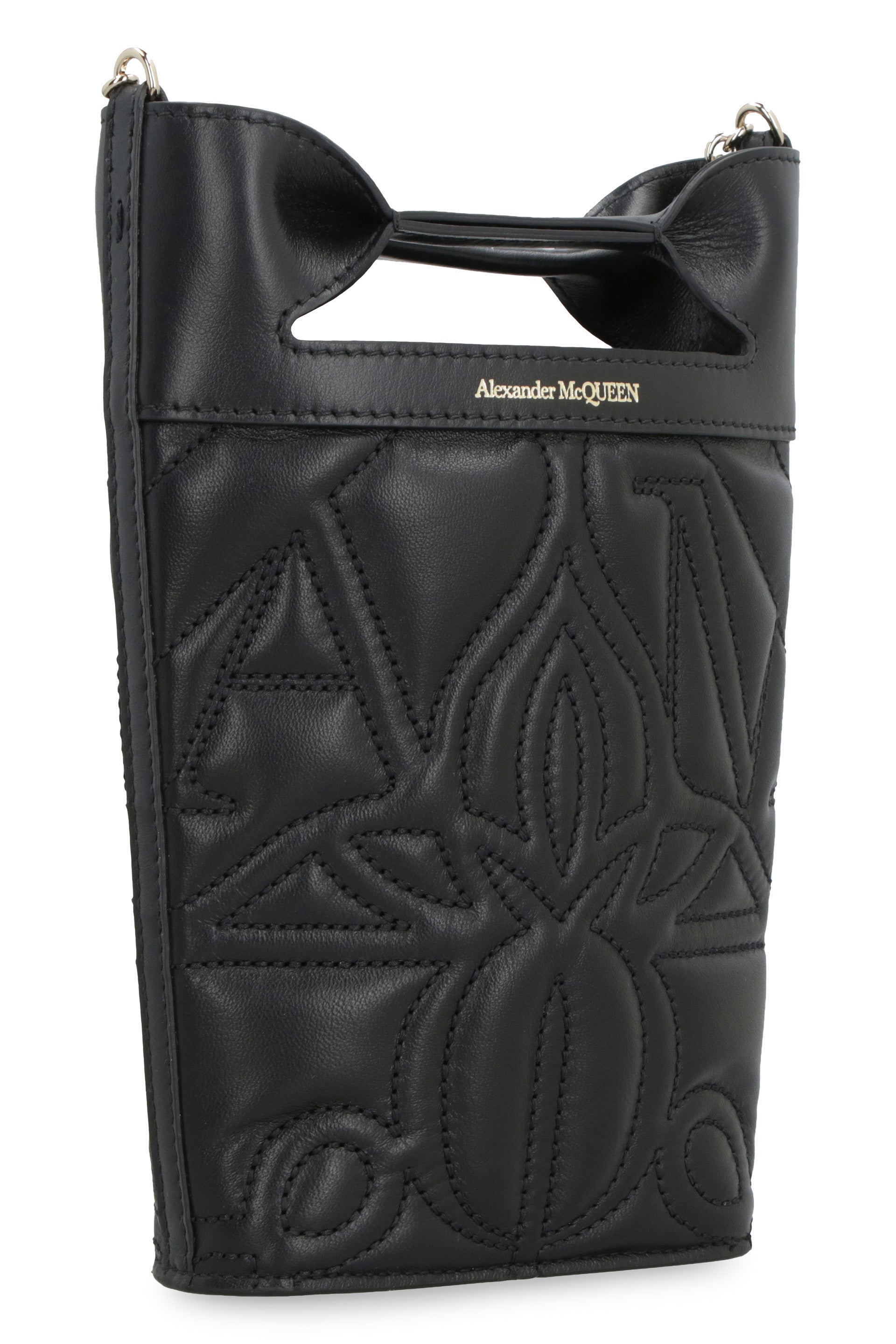 ALEXANDER MCQUEEN The Bow Bucket Mini Handbag