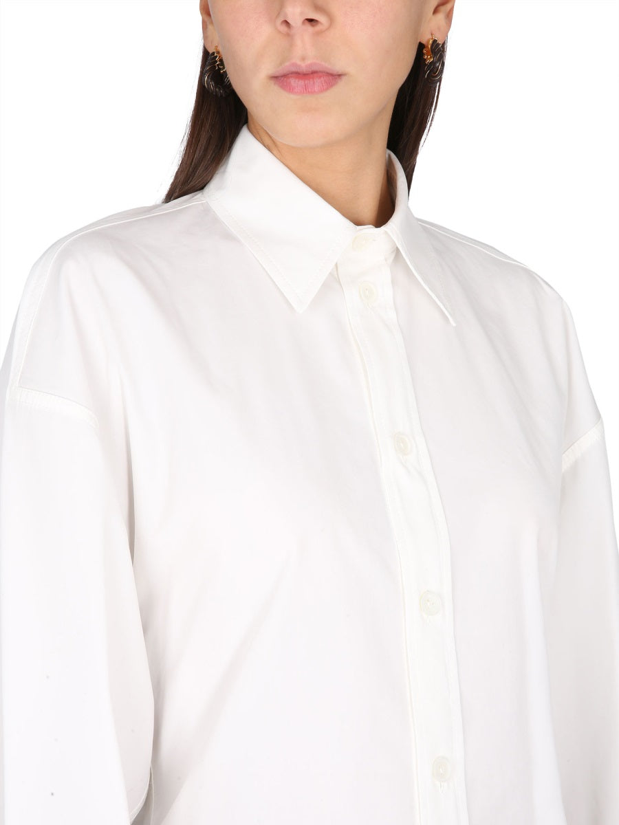 BOTTEGA VENETA Classic Compact Cotton Shirt for Women - SS23 Collection