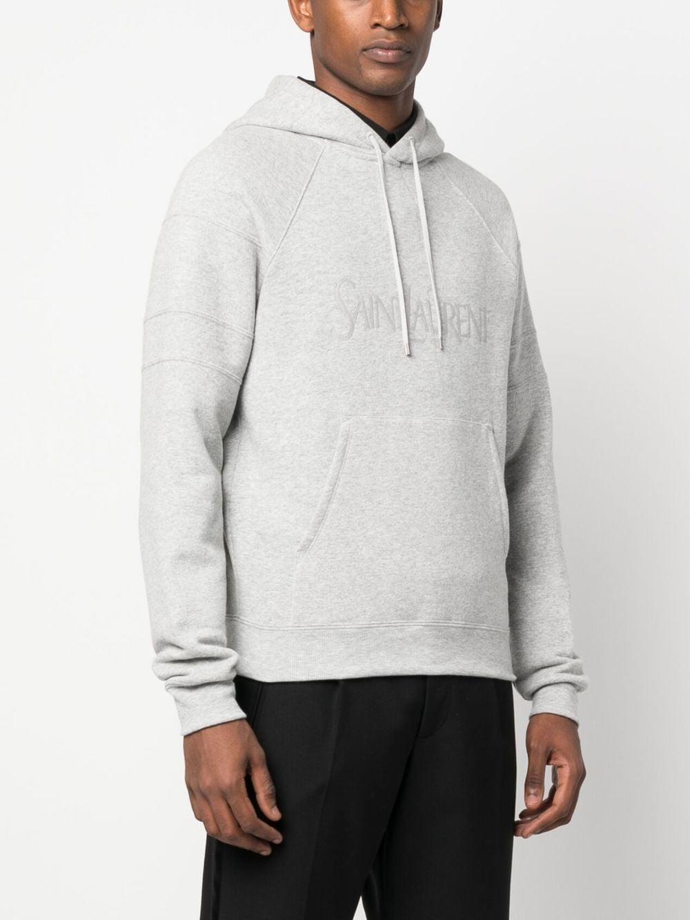 SAINT LAURENT Classic Cotton Basic Hoodie