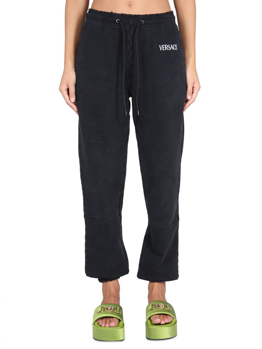 VERSACE Stylish Women's Jogging Pants with Logo