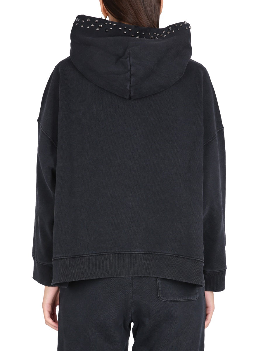 VERSACE Stylish Sweatshirt with Studs for Women