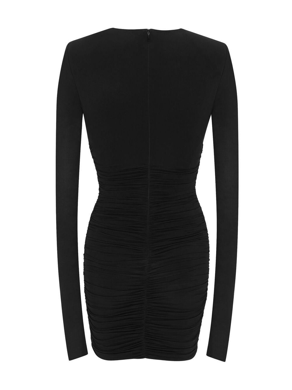 SAINT LAURENT Draped Mini Dress for Women