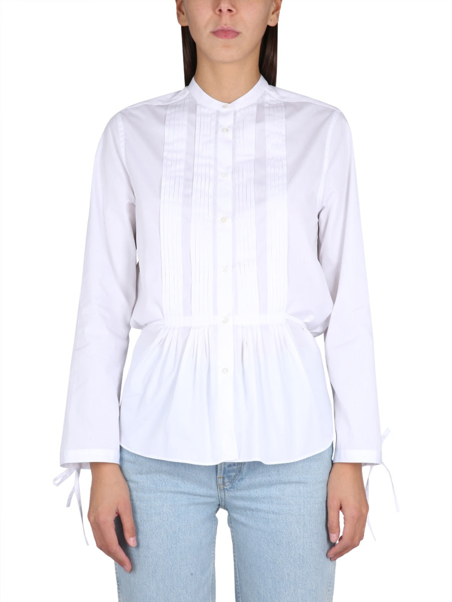 ASPESI Korean Collar Mini Shirt