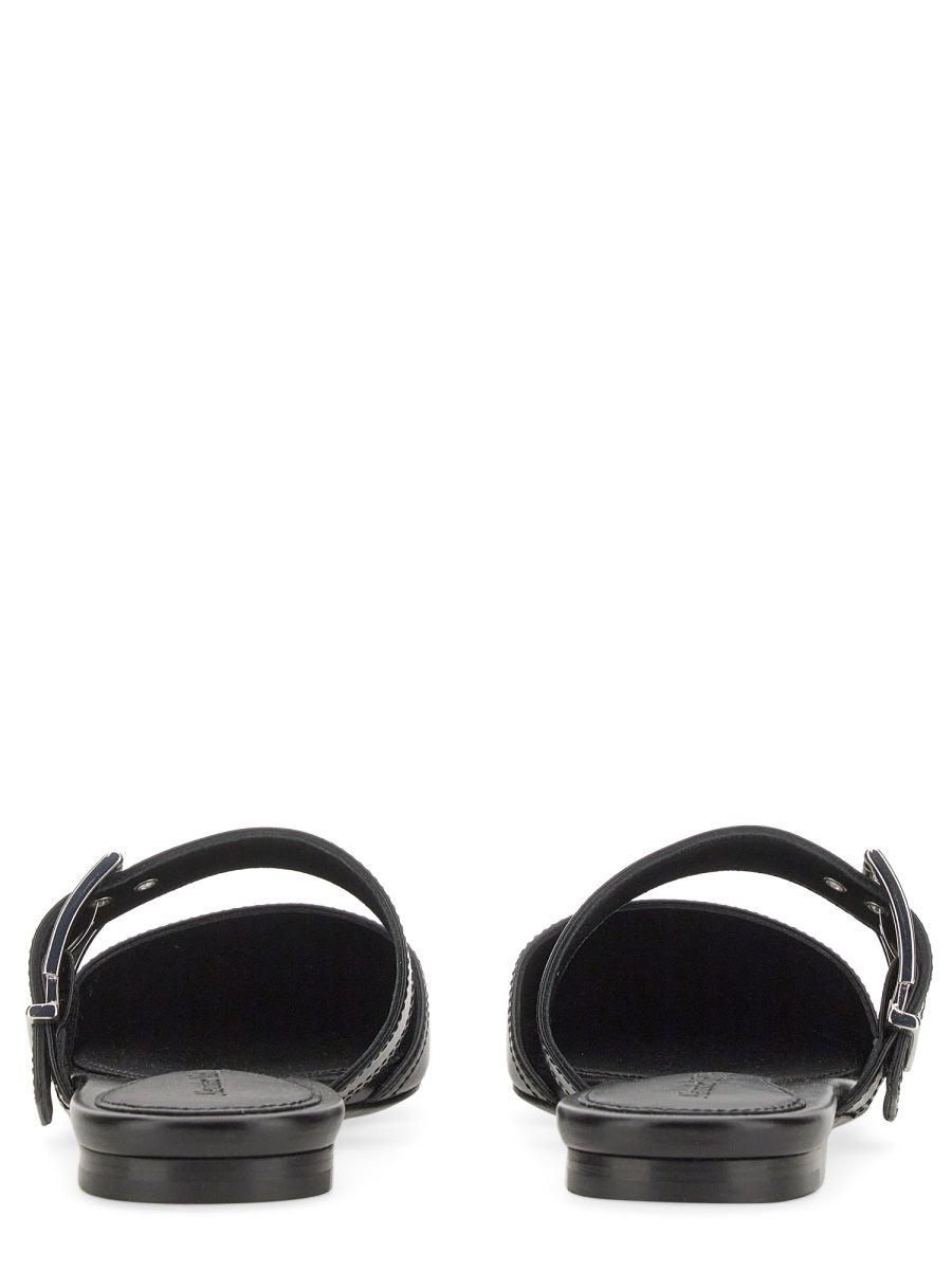 ALEXANDER MCQUEEN Mini Flat PUNK Sandals 2 CM Heel