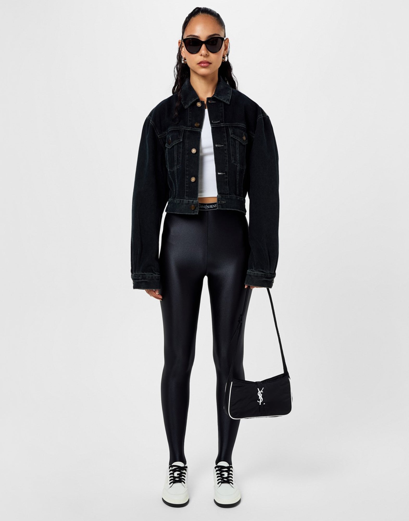 SAINT LAURENT Mini Logo Shoulder Handbag - Ideal for FW24