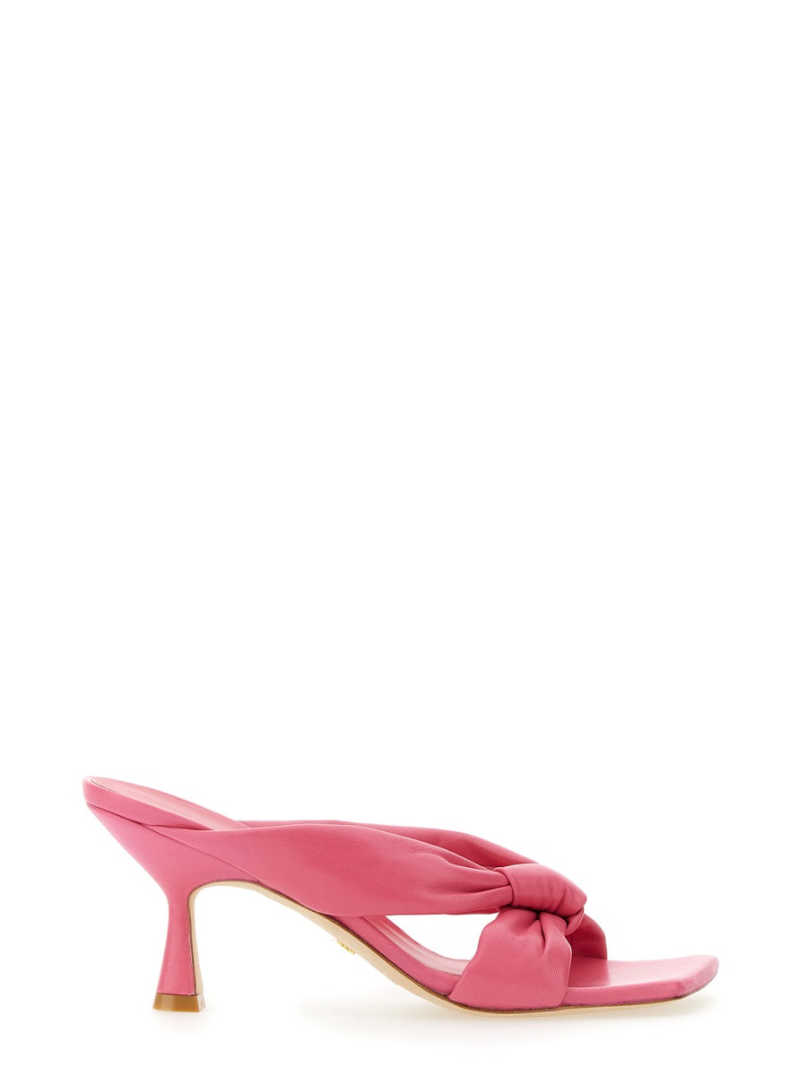 STUART WEITZMAN Sandal with Bow and 7.5 cm Heel