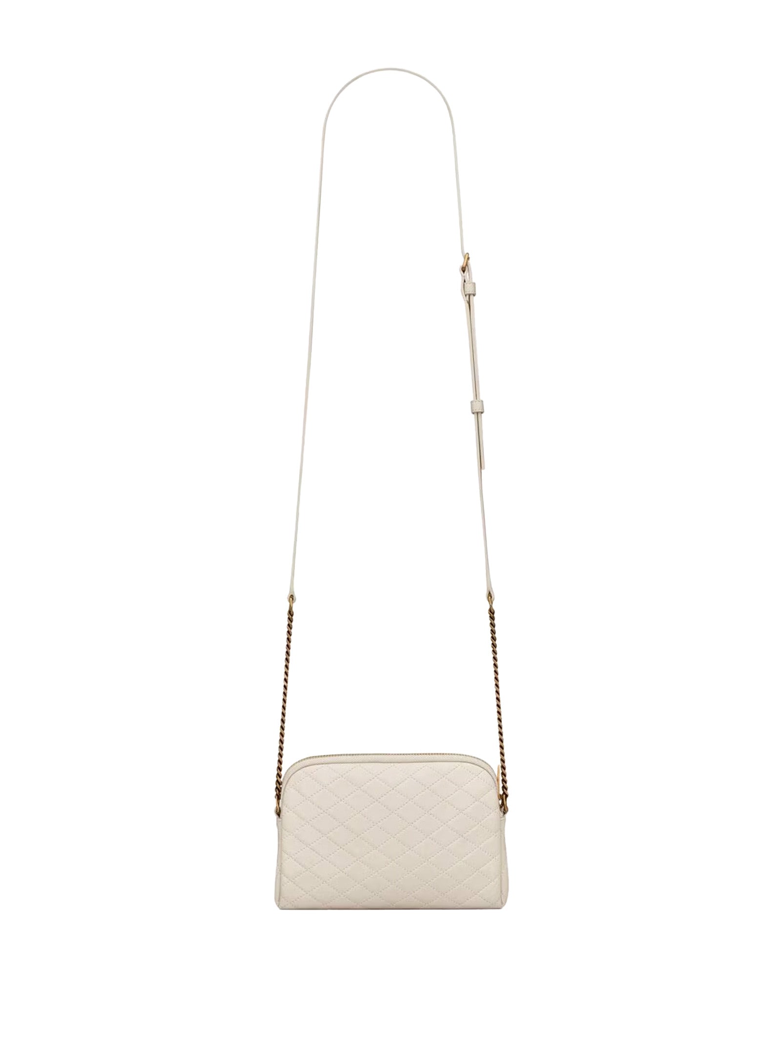 SAINT LAURENT Mini Handbag with Zip Closure and Adjustable Chain