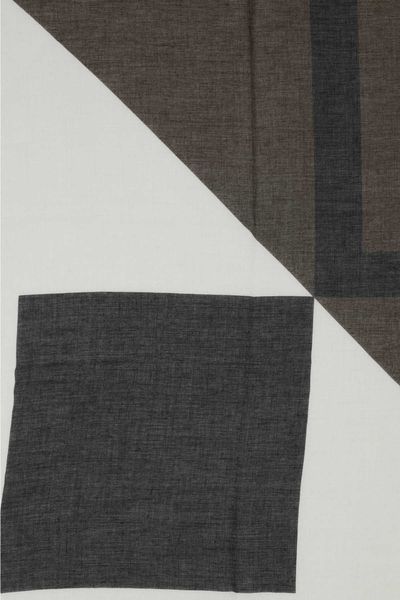 SAINT LAURENT Printed Modal Blend Scarf