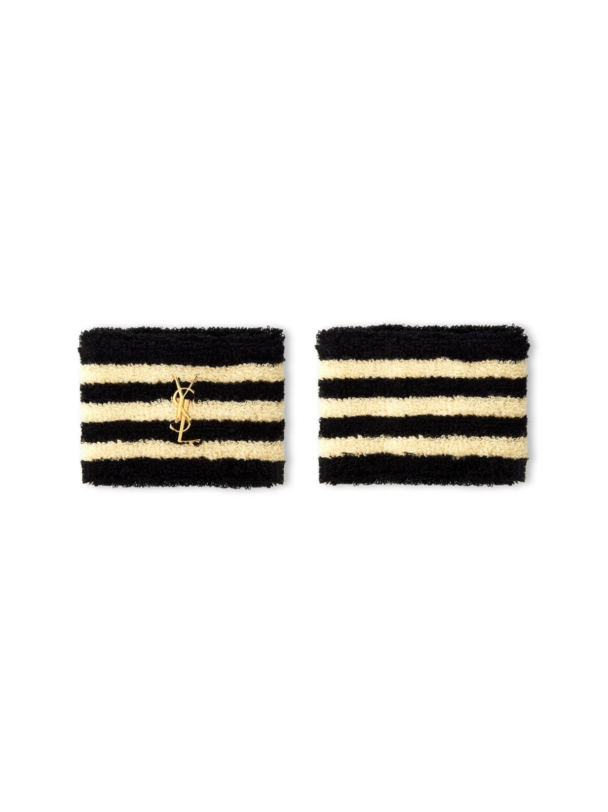 SAINT LAURENT CASSANDRE YSL LOGO CUFFS