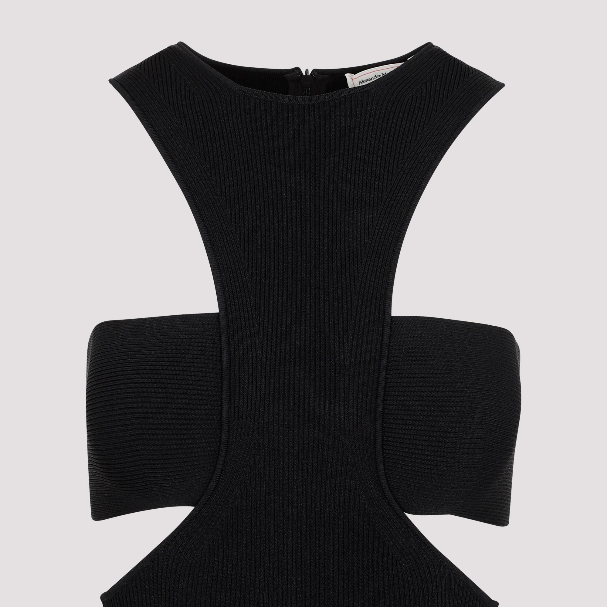 ALEXANDER MCQUEEN Viscose Blend Mini Dress