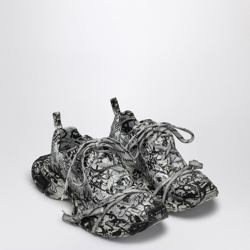 BALENCIAGA Printed Mesh and Rubber 3XL Sneaker for Women