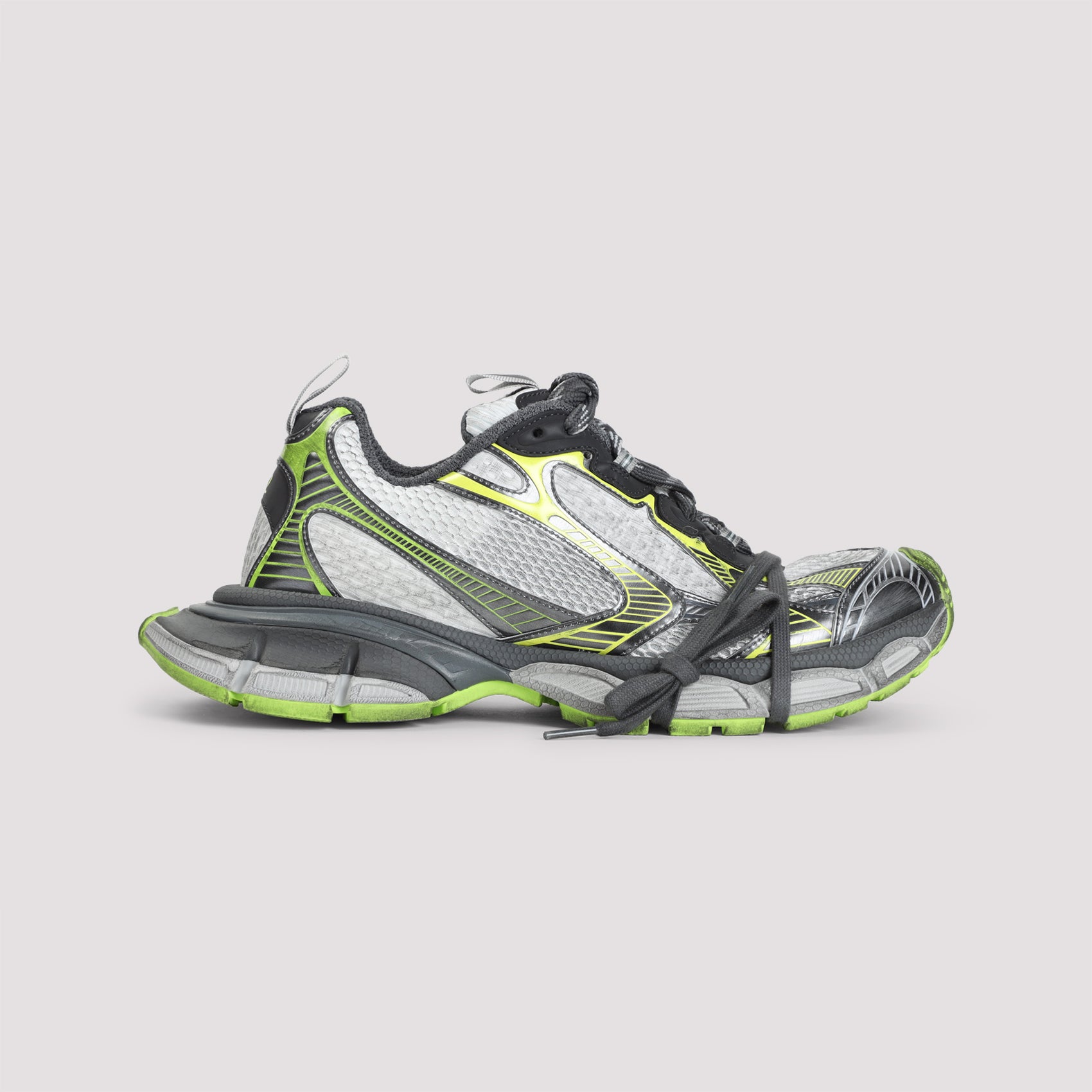 BALENCIAGA Multicolor Mesh and Rubber 3XL Sneaker