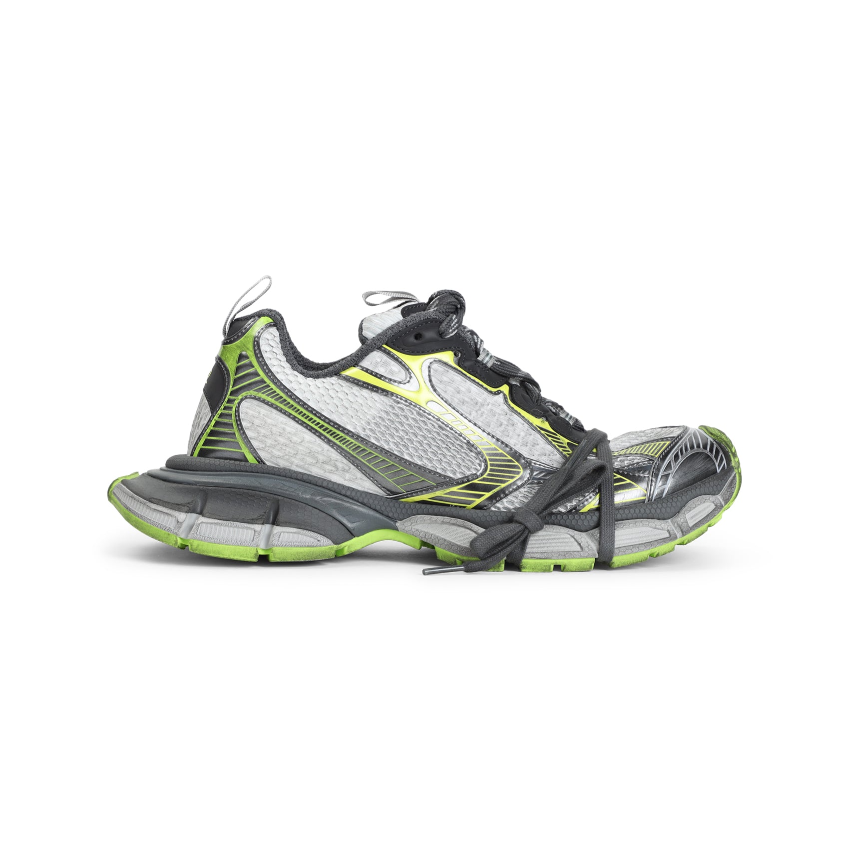 BALENCIAGA Multicolor Mesh and Rubber 3XL Sneaker