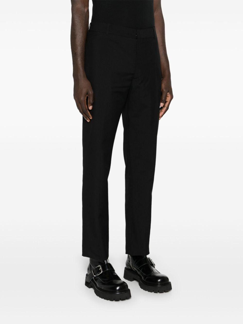 ALEXANDER MCQUEEN Classic Gabardine Cigarette Pants for Men
