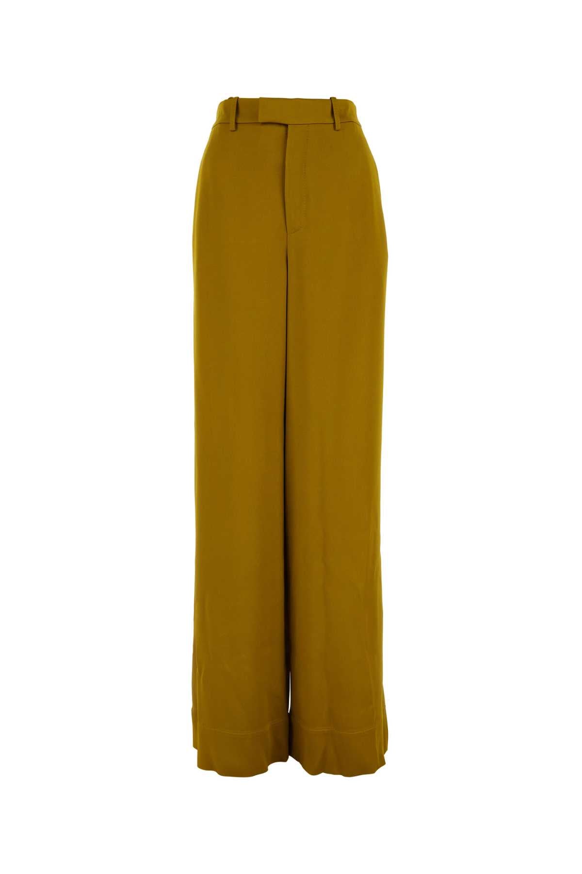 SAINT LAURENT Wide-Leg Satin Trousers for Women - SS23