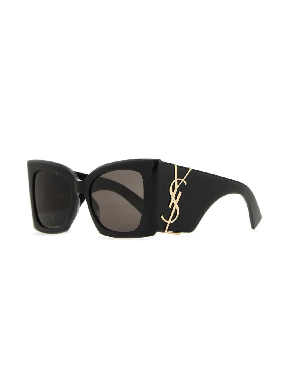 SAINT LAURENT Square-Frame Tinted Sunglasses