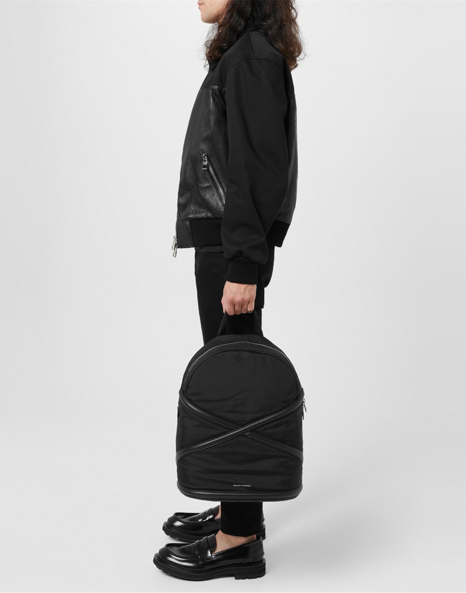 ALEXANDER MCQUEEN Wander Chunky Penny Loafers