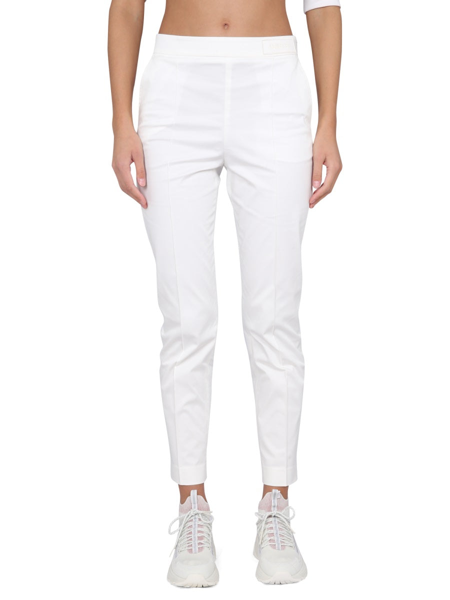 MONCLER Logo-Embellished Elastic Waist Trousers