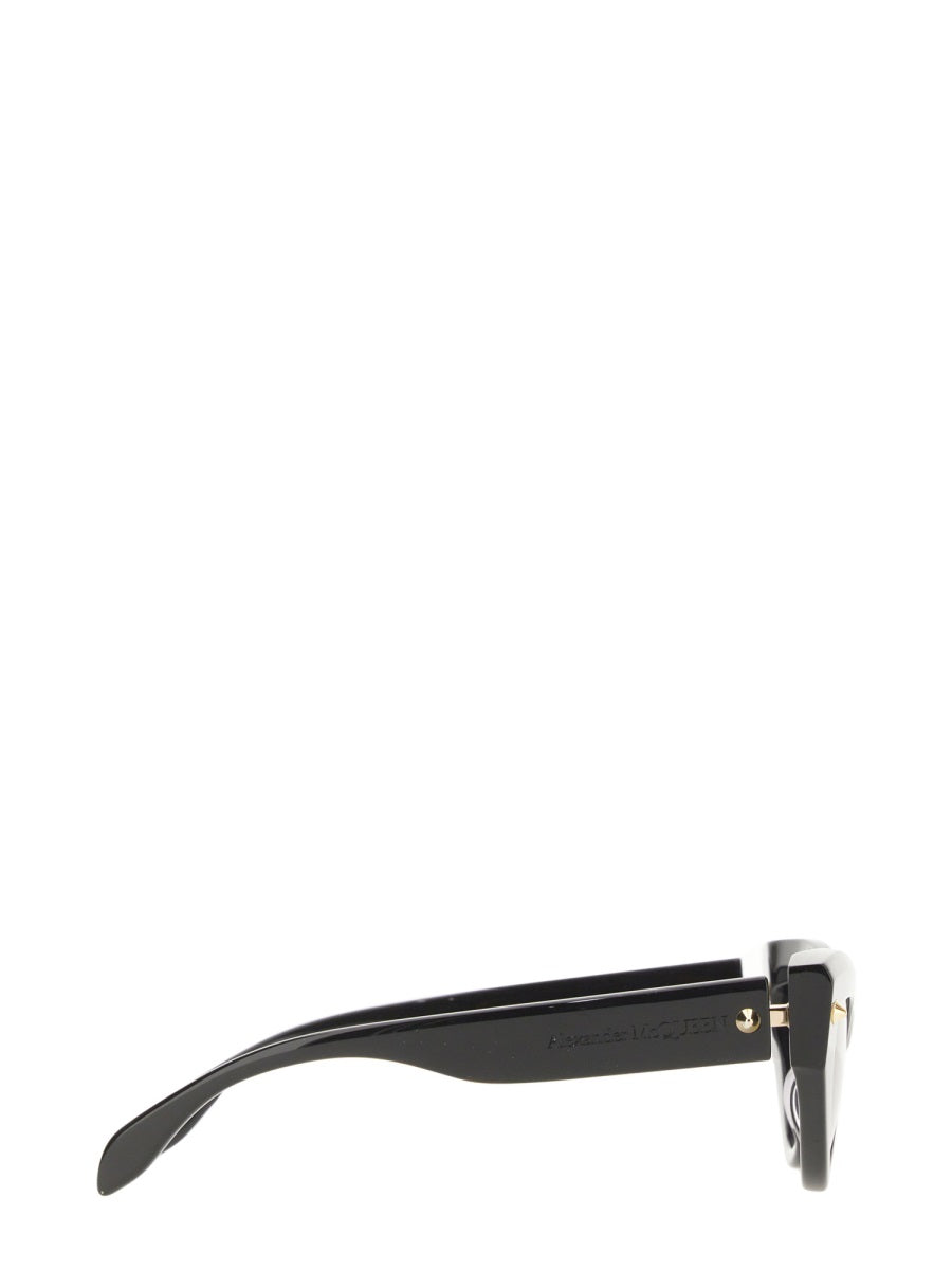 ALEXANDER MCQUEEN Cat-Eye Sunglasses with Spike Studs