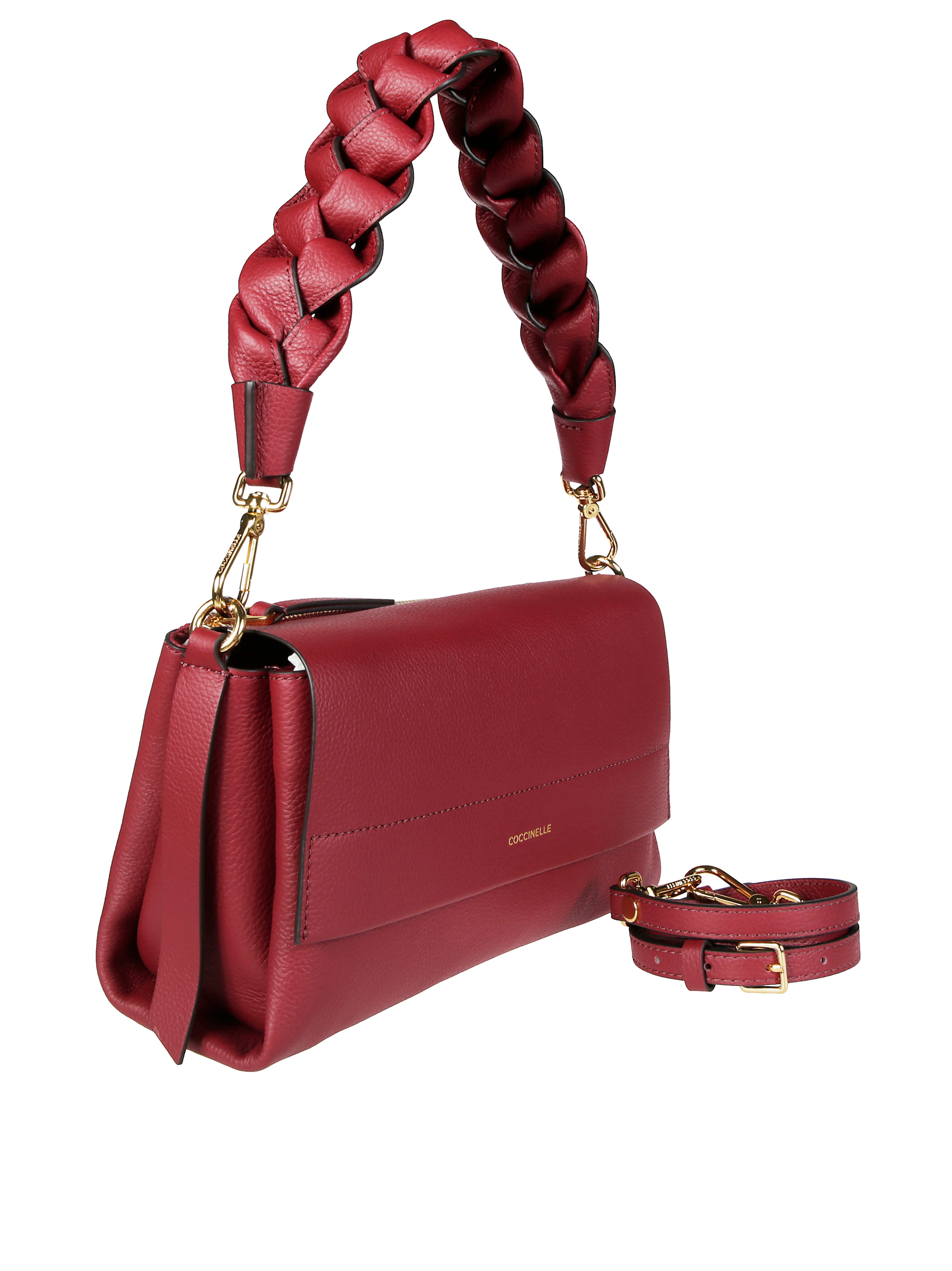 COCCINELLE Handcrafted Double Handle Bag