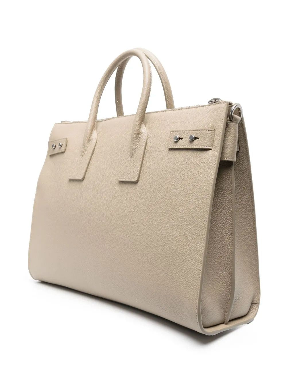 SAINT LAURENT Men's Calf Skin SDJ Tote Handbag