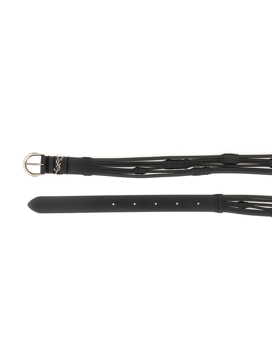SAINT LAURENT Croissant of Lune Mini Belt