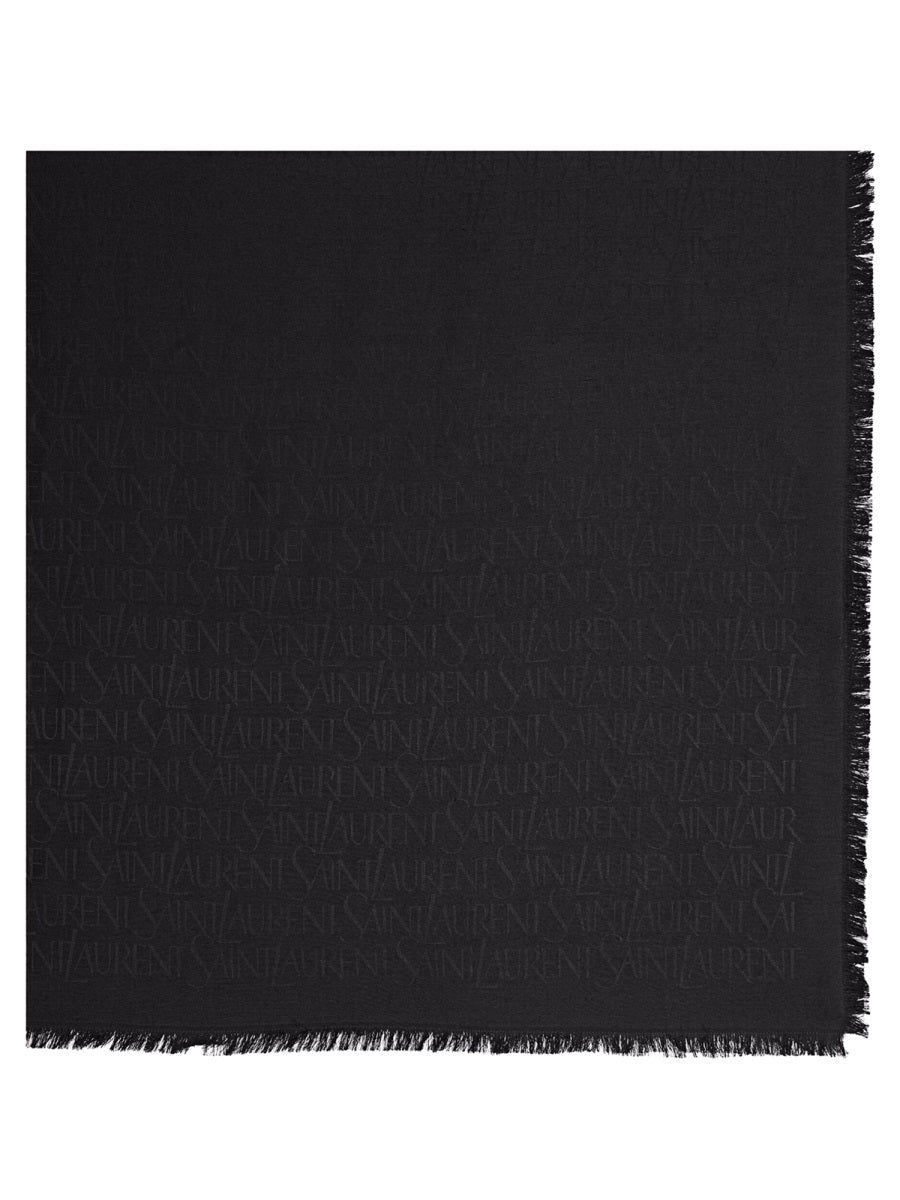 SAINT LAURENT Luxurious Square Scarf for Men