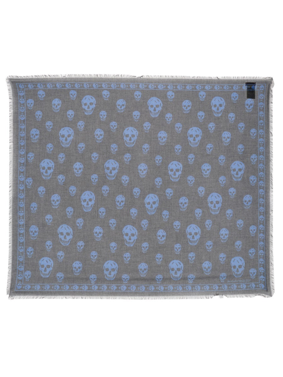 ALEXANDER McQUEEN Classic Skull Scarf