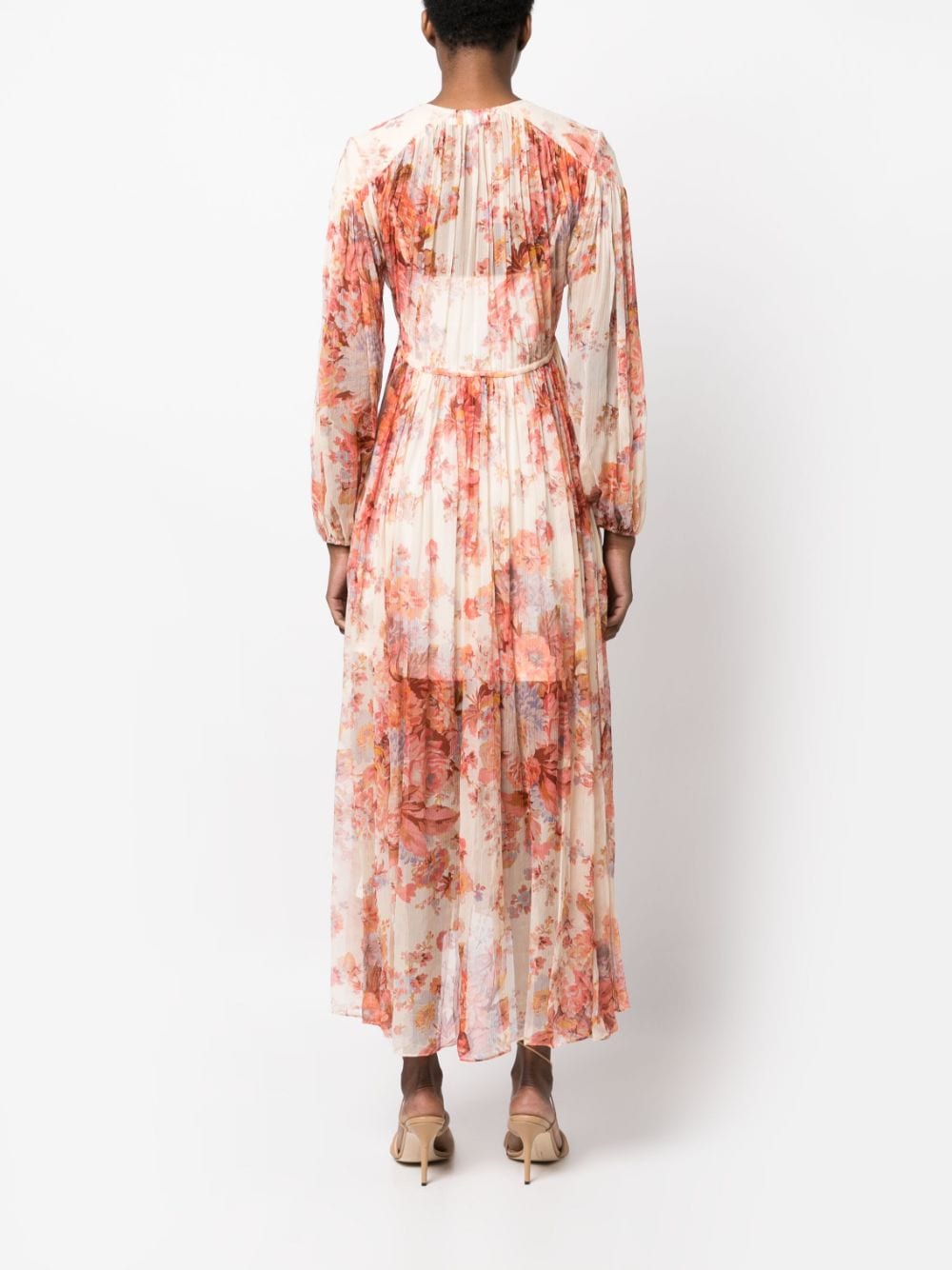 ZIMMERMANN Devi Floral Midi Dress for Women