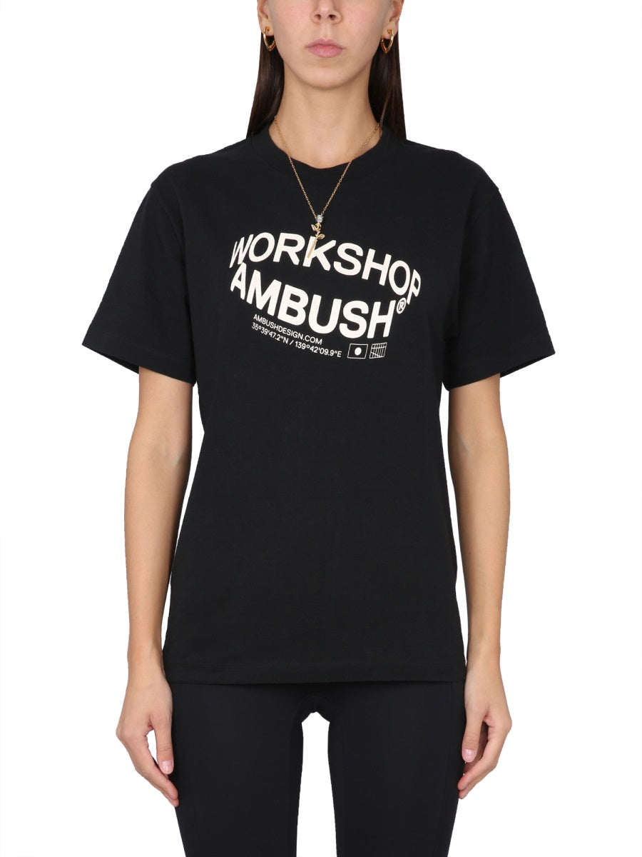 AMBUSH Crawling Logo Mini T-Shirt