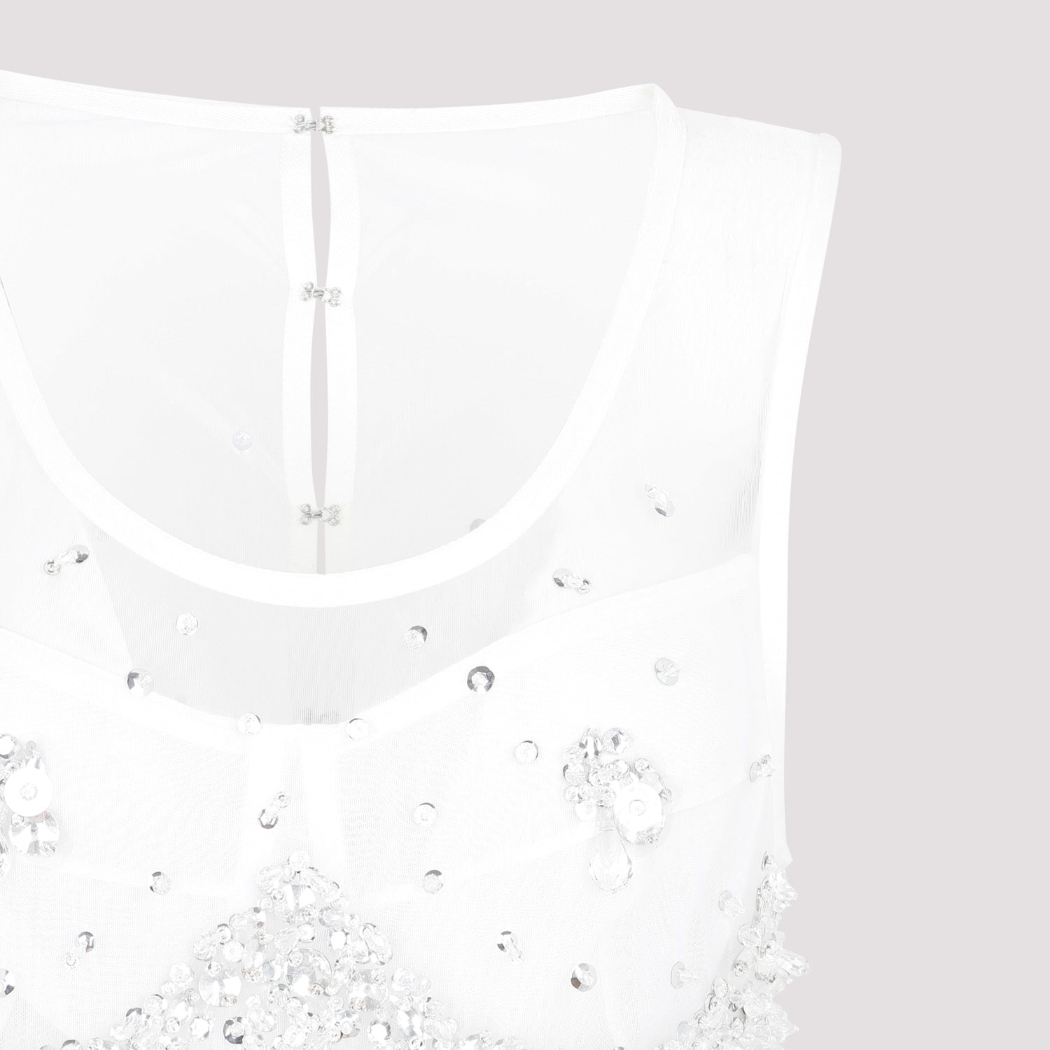 BOTTEGA VENETA Crystal Embellished Dress