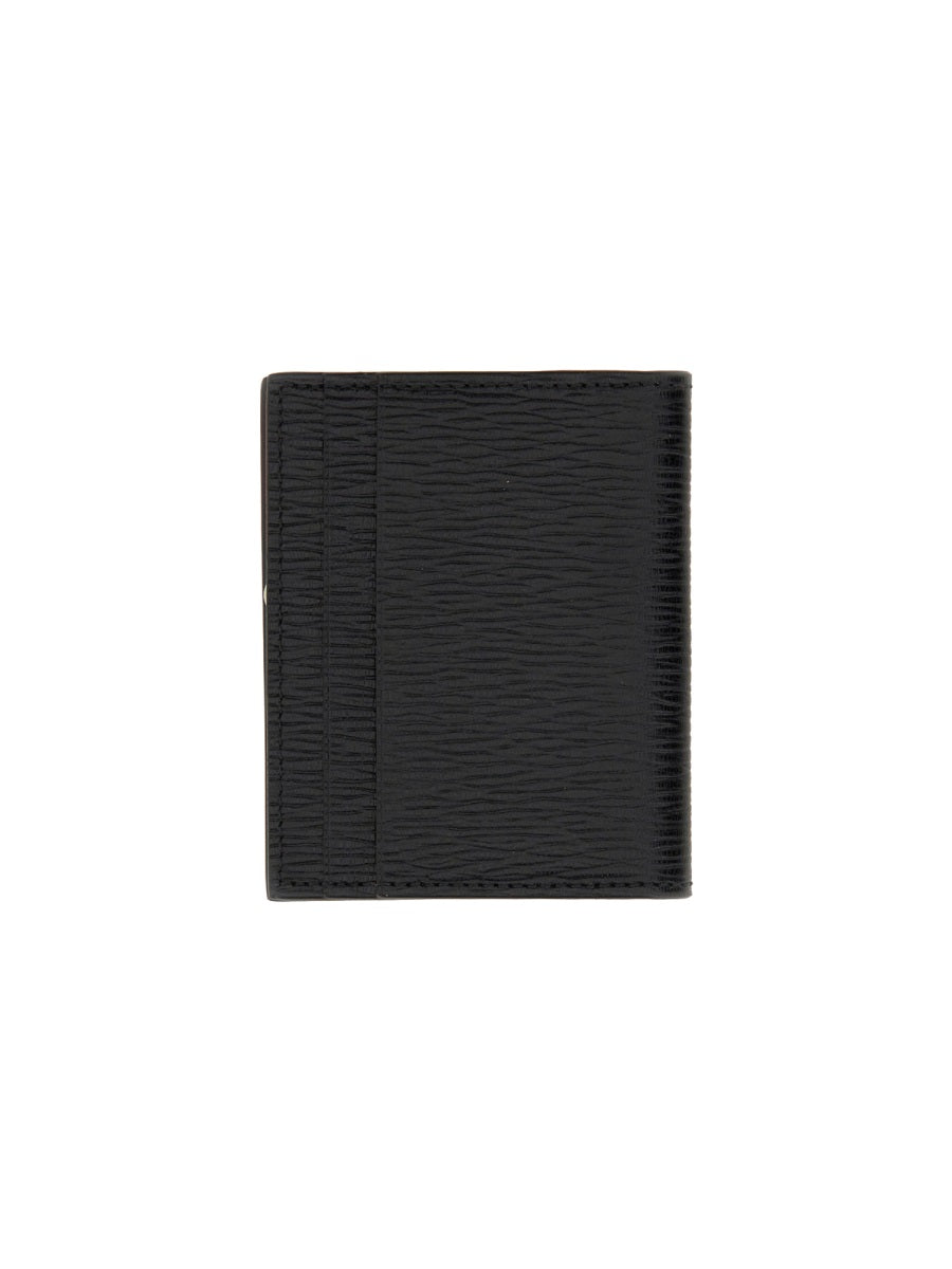 Ferragamo Mini Leather Cardholder for Men