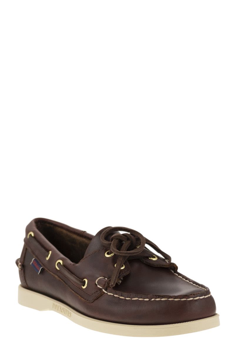 SEBAGO Classic Leather Moccasin Boat Shoe